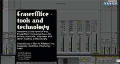 Desktop Screenshot of erasermice.com